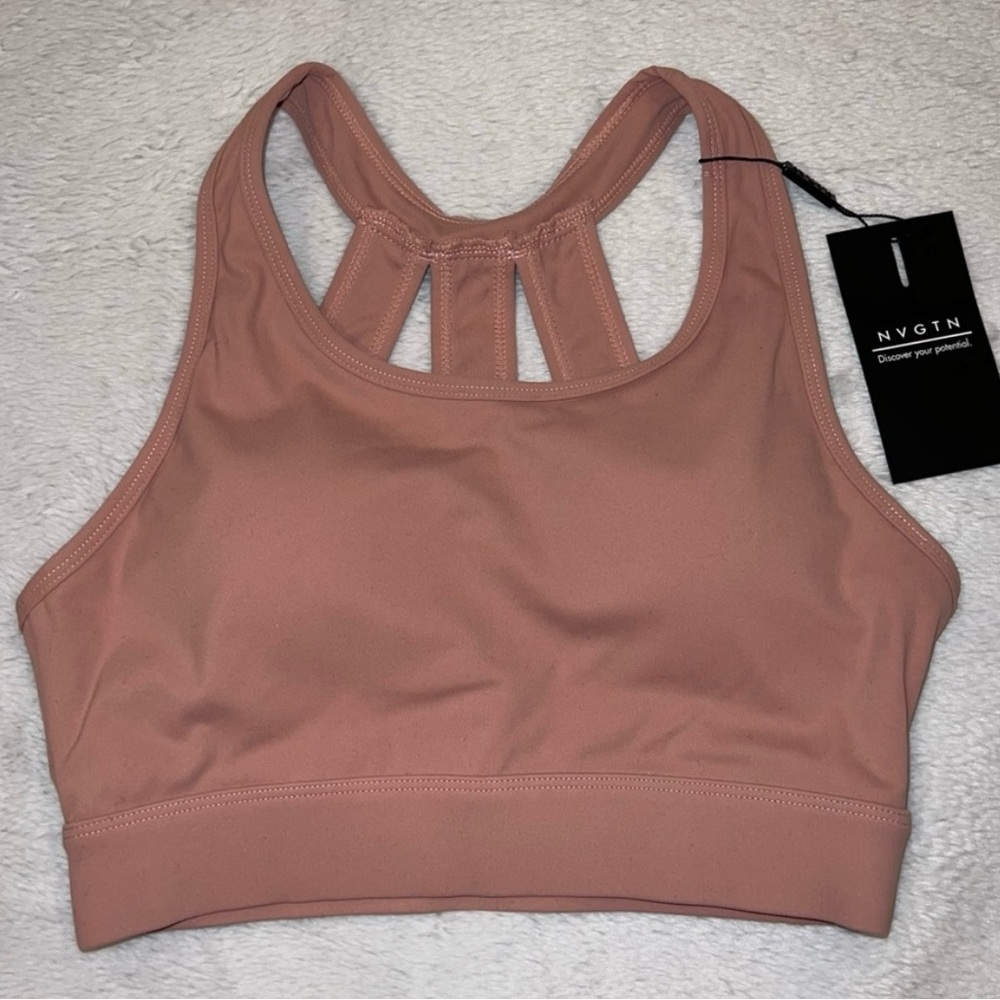 NVGTN Pink Trio Sports Bra